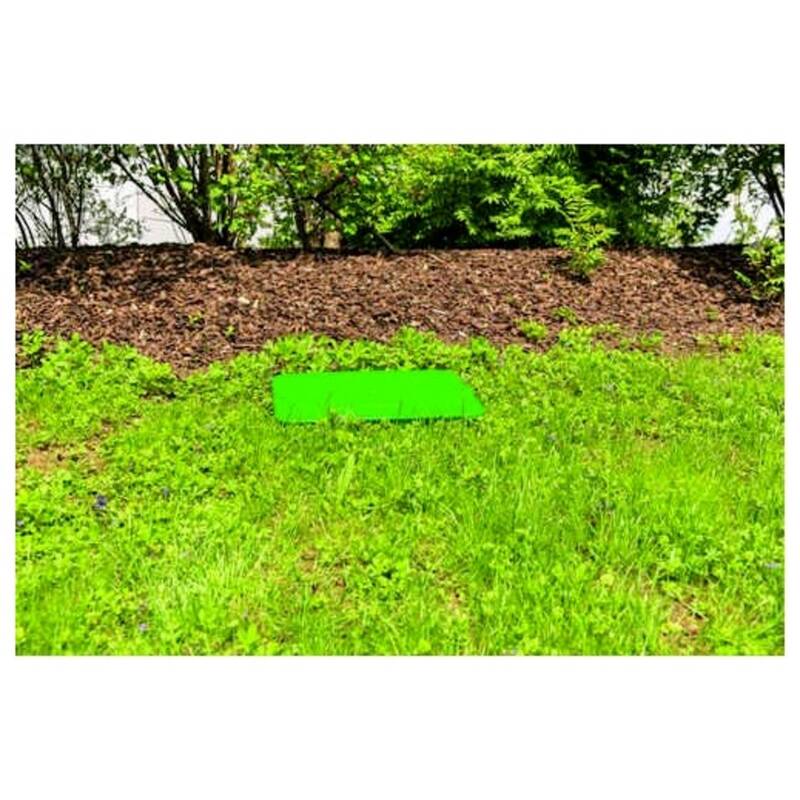 Heitronic 21042 Bodeneinbaudose Gartensteckdosen Stromverteilerdose Schwarz Grün - 4002940210422
