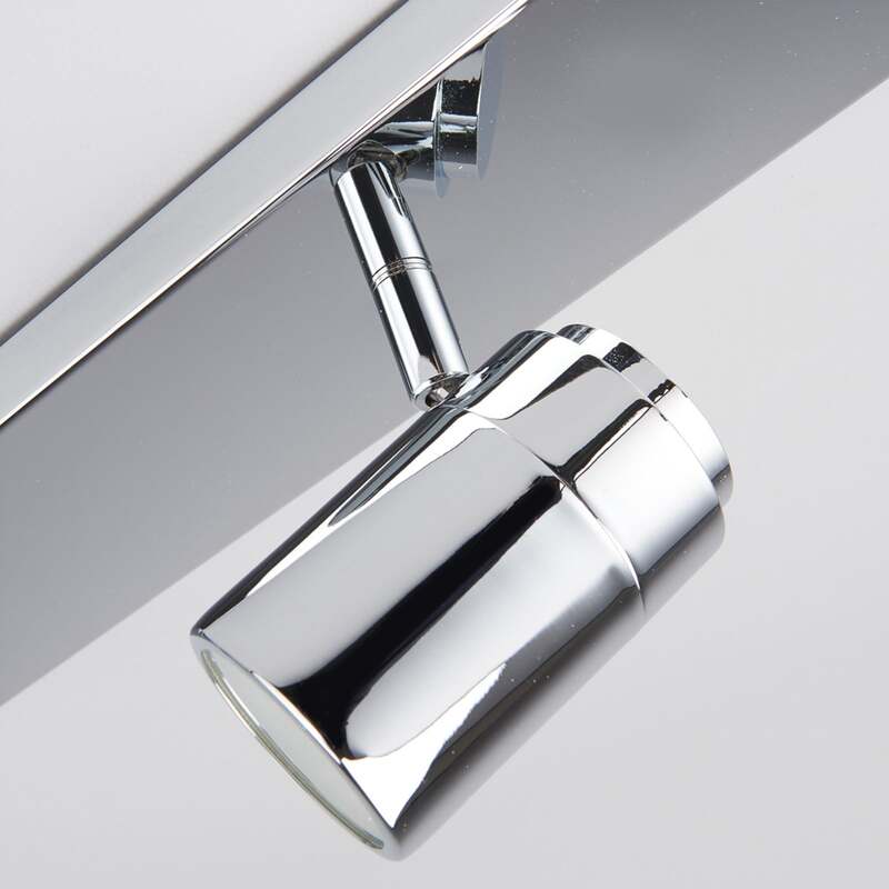 Lindby Deckenleuchte Lampe Dejan LED 4-flg dimmbar chrom IP44 85x9cm Badezimmer - 6291106550894