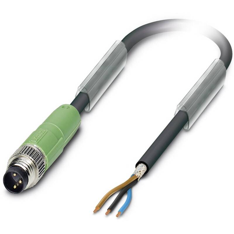 Phoenix Contact Sensor-Aktor-Steckverbinder M8 Stecker 1,5m 3-polig IP65 schwarz - 4017918968649