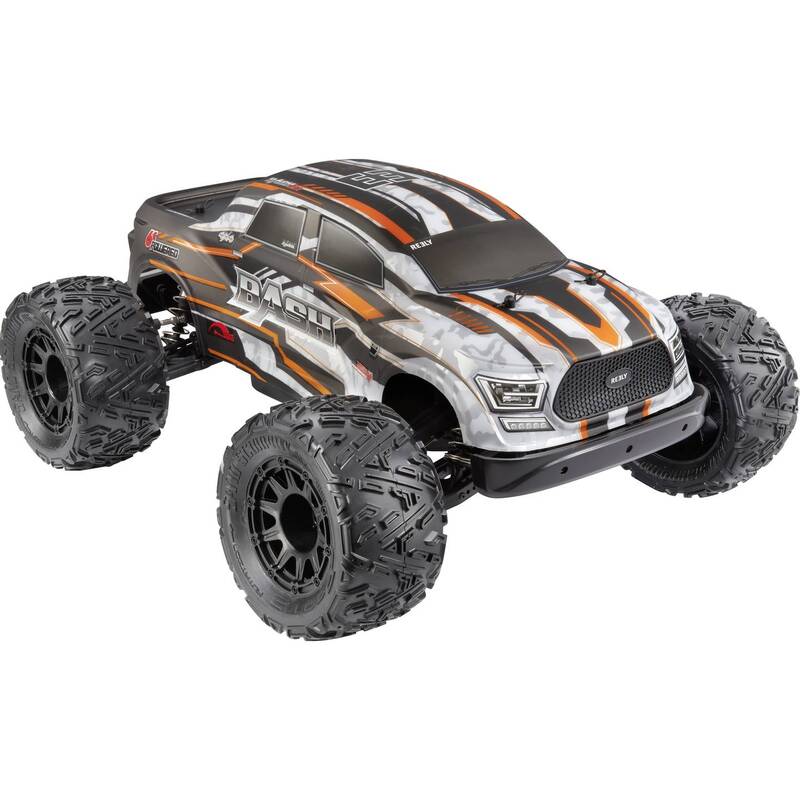 Reely RC Modellauto Elektro Monstertruck BASH 6S 1:8 Allradantrieb 90 km/h RtR - 4064161160894