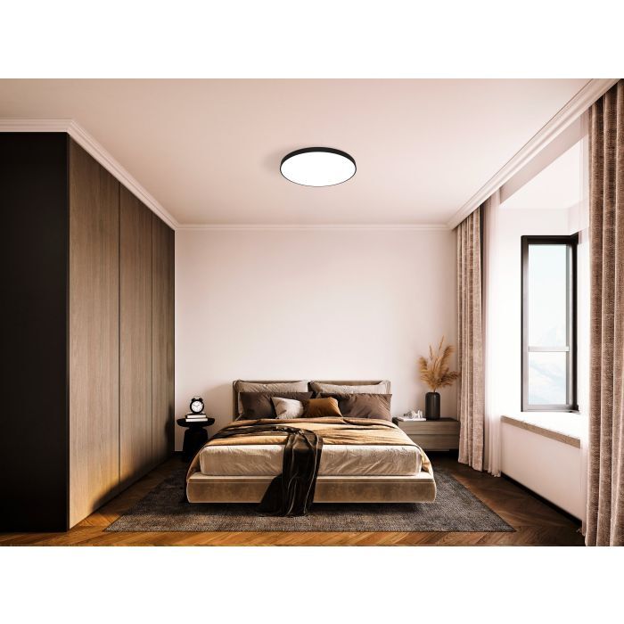Eglo Deckenlampe Deckenleuchte LED schwarz Zubieta-A Memoryfunktion Nachtlicht - 9002759988951