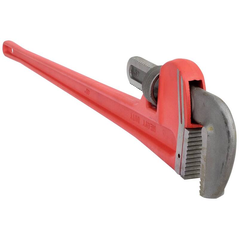 KS Tools Stahl-Einhand-Rohrzange 1200 mm Modell 111.3535 stufenlos verstellbar - 4042146381854