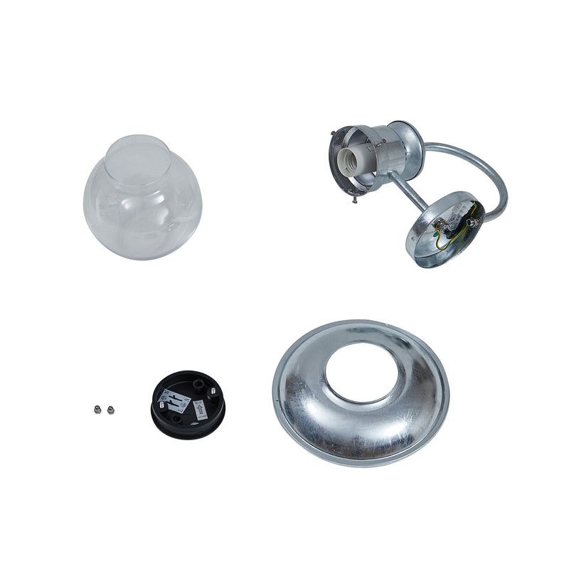 Lindby Außenwandleuchte Celinor LED Gartenlampe Wandleuchte dimmbar silber - 4251911786750