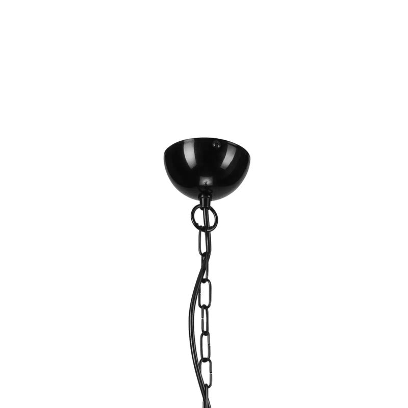 Kronleuchter Malou fünfflammig schwarz Deckenlampe Pendellampe Lampe Leuchte E27 - 5907687444552