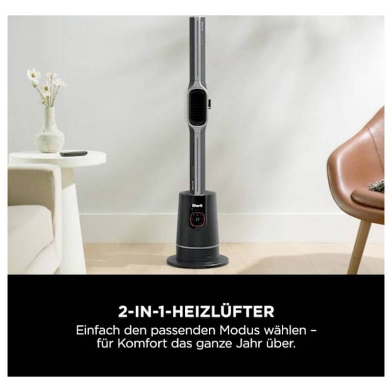 Shark Standventilator Turboblade TH200EU 2200W Oszillierend Heizfunktion - 0622356323758