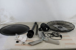 STIER Metall-Standventilator 90° Oszillation 260W Hochleistungsventilator Lüfter