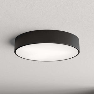 B-Ware Temar Deckenlampe Cleo 400 LED Lampe Bewegungsmelder IP54 schwarz Ø40cm Metall