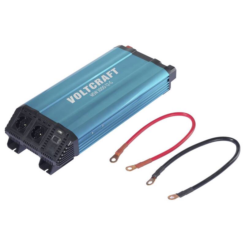 VOLTCRAFT Wechselrichter Inverter Stromwandler MSW 3000-12-G Sinuswelle 3000W - 4064161291178