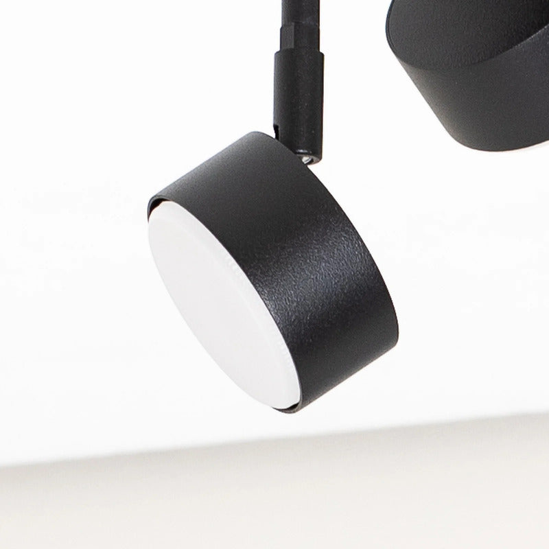 Nemo Deckenstrahler Spotlampe GX53 schwarz 2 flammig 21 cm beweglich - 5905143287927