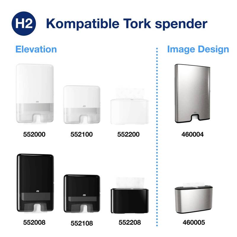 TORK Papierhandtuch Xpress Multifold 2-lagig Recyclingpapier 4740 Stück - 7322540723687