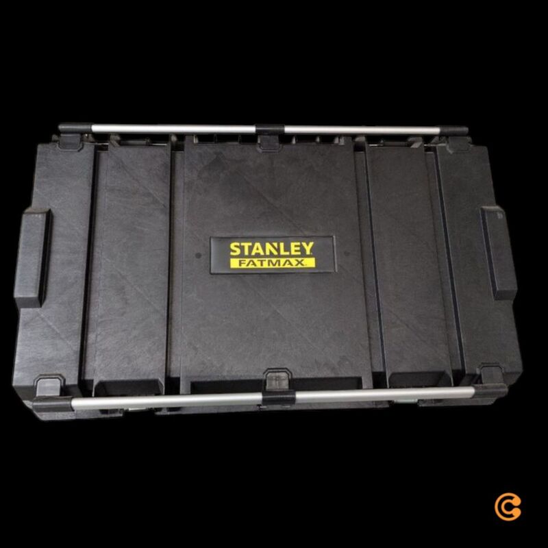 Stanley Mobile Werkzeugbox FatMax 240l IP65 mit 7 Rädern und Teleskopgriff - 3253561755316
