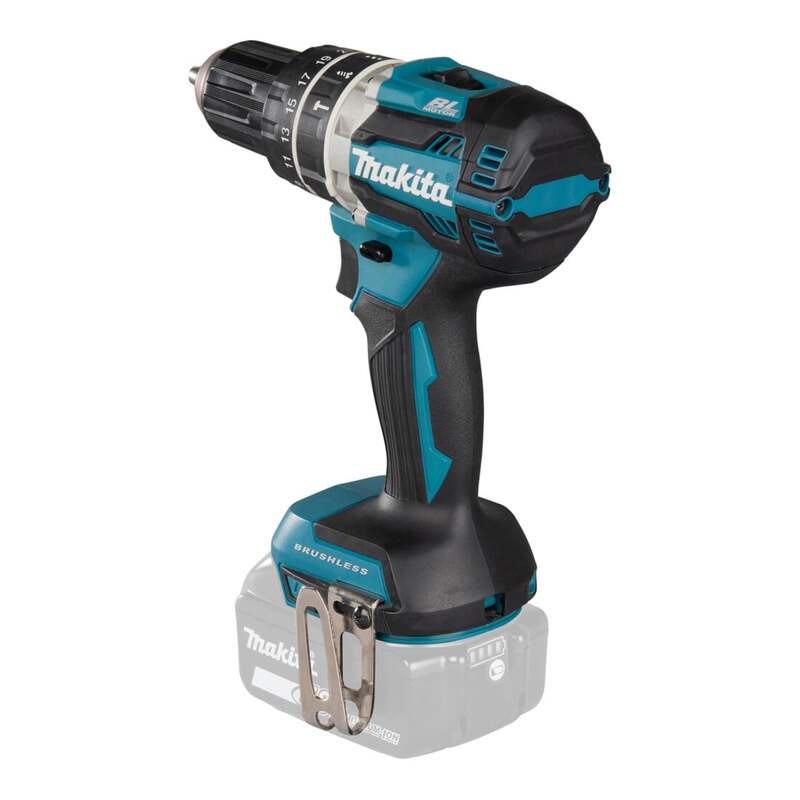 Makita Akku-Schlagbohrschrauber DHP484Z Bohrschrauber 18V 54Nm schwarz kompakt - 0088381826105
