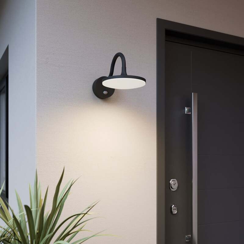 Arcchio Fineria LED-Außenwandleuchte AußenWandleuchte Wandleuchte Lampe IP54 Sen - 4251096589320