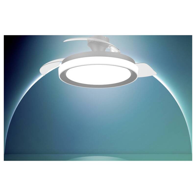 Philips LED Deckenventilator 28W Fernbedienung Dimmbar schwarz 170m³/h 3 Flügel - 8721103096043