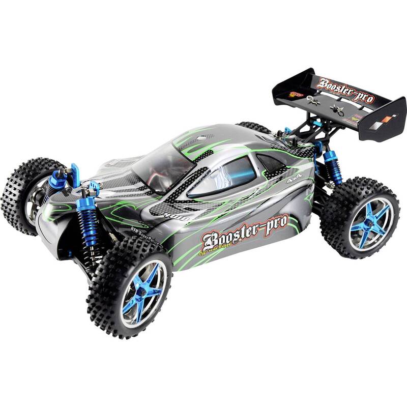 Amewi RC Modellauto Buggy Booster Pro 1:10 Elektro 4WD 60 km/h inkl Akku - 4260189060318