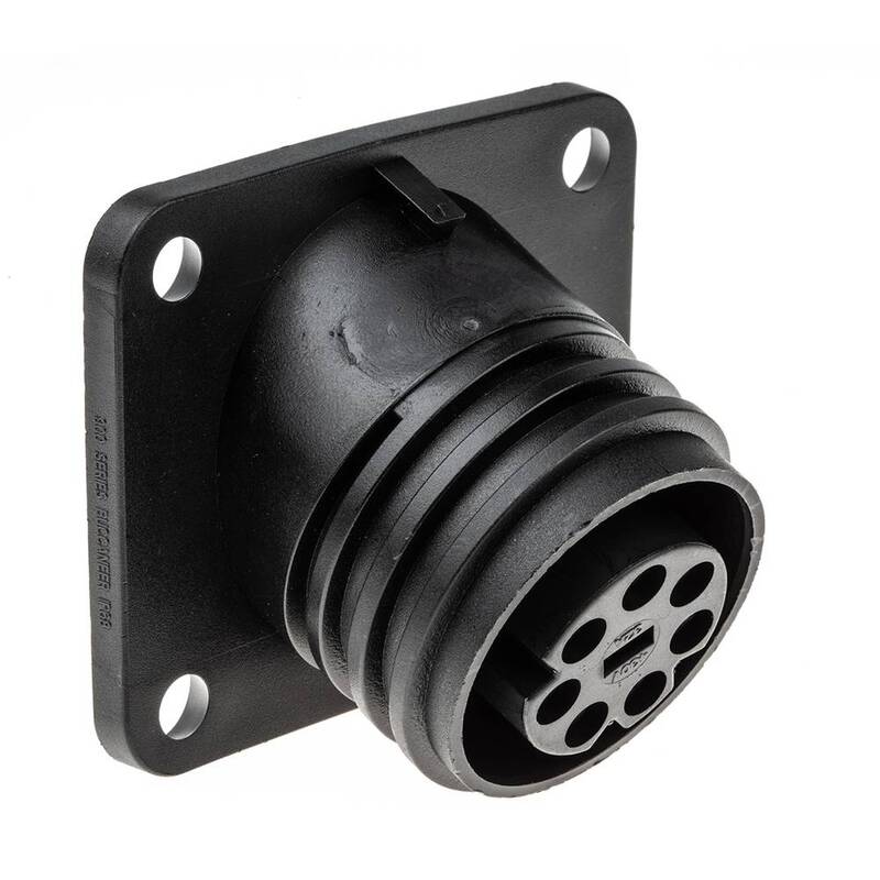Bulgin PX0941/07/S Rundsteckverbinder Steckverbinder Industriesteckverbinder - 2050007272526