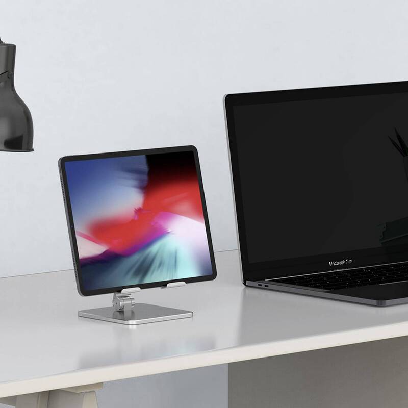 WIWU ZM305 Faltbarer Tablet-Ständer Kunststoff stabil leicht schwarz Halterung - 4064161240657