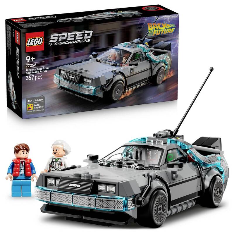 LEGO Bausatz Set Zeitmaschine Modellauto Zurück in die Zukunft Minifiguren 77256 - 5702018068229