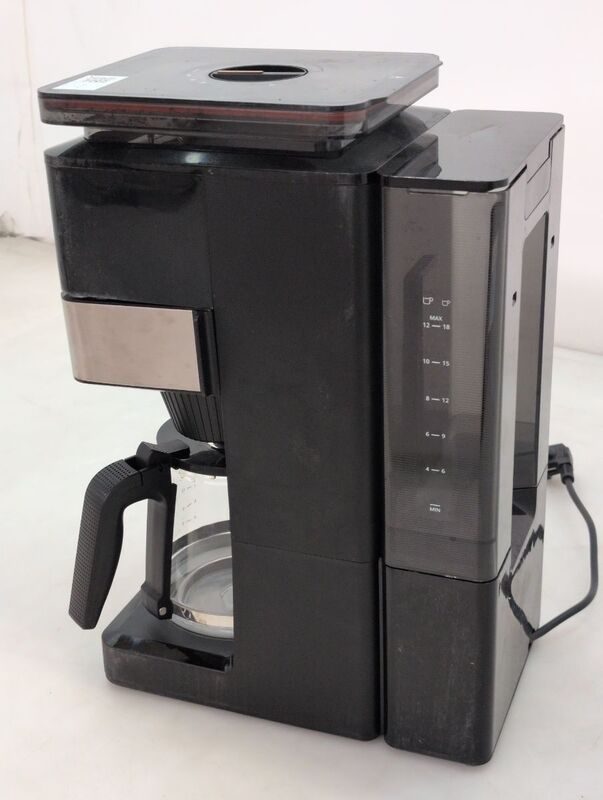 Krups KM8428 Filterkaffeemaschine Kaffeemaschine Grind Aroma XL Schwarz Silber - 3045380025882