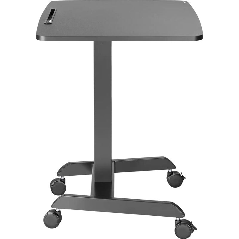 SpeaKa Professional Stehtisch höhenverstellbar 78-128cm schwarz 80x60cm stabil - 4064161199115
