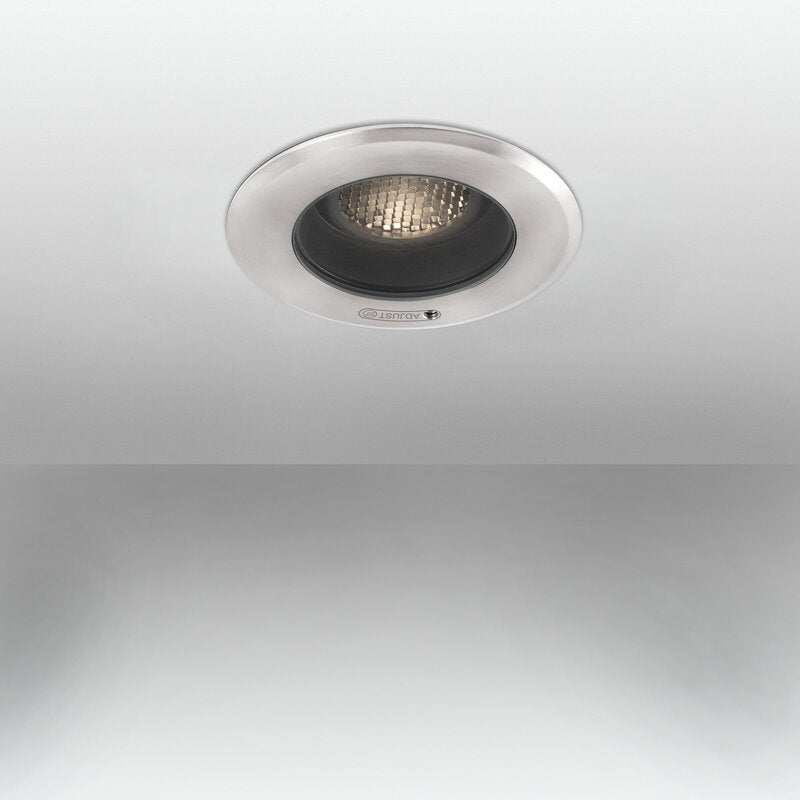 Geiser LED Deckeneinbauleuchte Deckenleuchte seewasserfest Edelstahl Glas Außen - 8421776169692