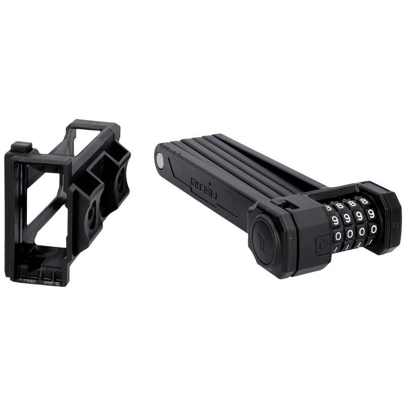 Fischer Fahrrad Faltschloss Zahlenschloss PROTEC FN85 85cm schwarz 25mm dick - 4008153029479