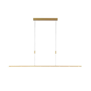 B-Ware Rothfels LED-Pendelleuchte Pendelleuchte Lampe Leuchte Licht IP20 Tolu messing