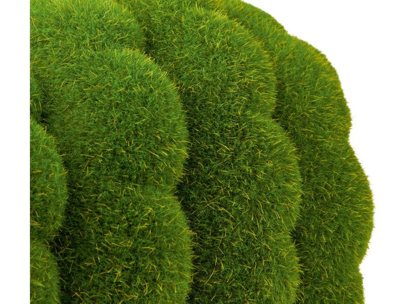 Deko-Schaf aus Polyresin und Kunstrasen Gartenfigur 28x14,5x20cm grün - 4048126018024