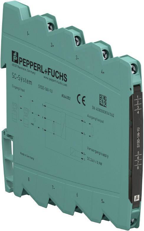 Pepperl+Fuchs Transmitterspeisegerät S1SD-1AI-1U Messgerät Messumformer 2 STÜCK - 2050003735889