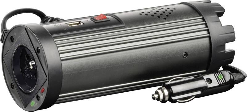 VOLTCRAFT Wandler MSW 150-24-F 150 W 24 V/DC - 230 V/AC Dosenform Getränkehalter - 4016138940077