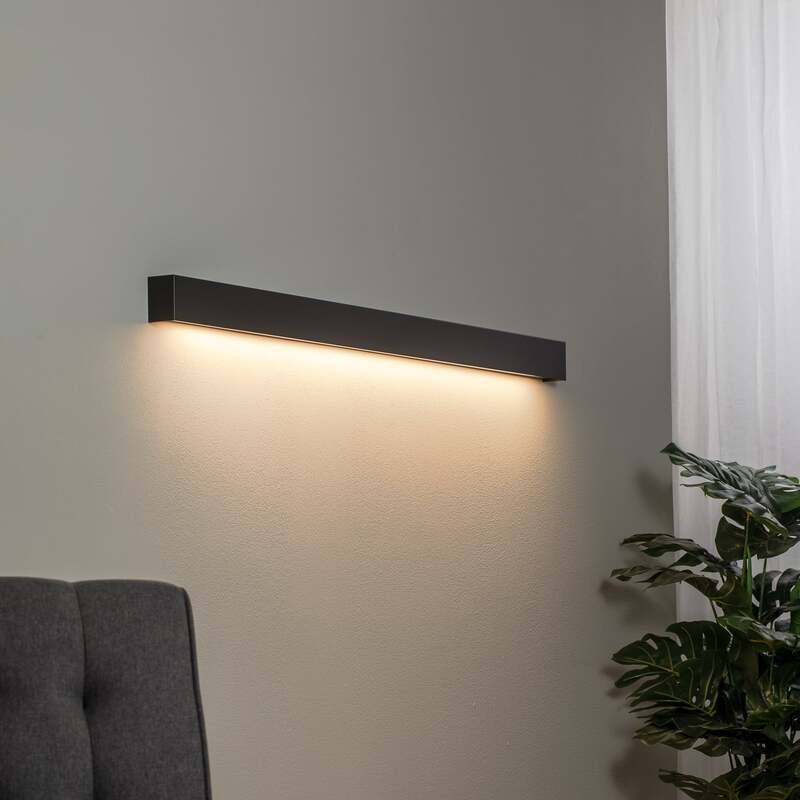 Nowodvorski Lighting Wandleuchte Straight L 122 cm Wandlampe Lampe Spot schwarz - 5903139759595