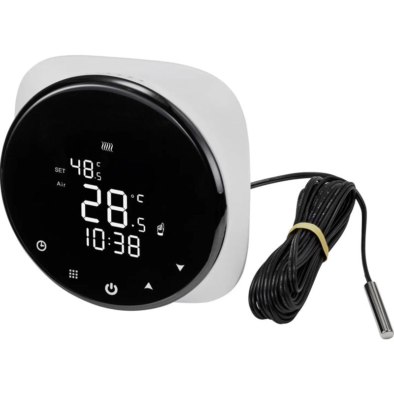 Sygonix Raumthermostat Touchscreen Raumtemperaturregler Screen Unterputz 5-35 °C - 4064161166612