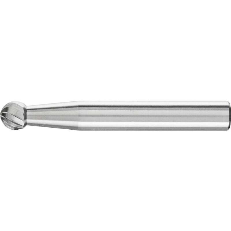 PFERD TOOLS Frässtift Schleifstift Kugel Vollhartmetall Aluminium 10 STÜCK - 4007220046838