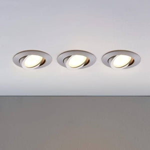 B-Ware Lindby LED-Einbaustrahler Deckenlampe Deckenlampe Lampe Andrej rund 3er-Set
