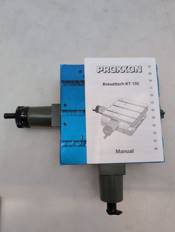 Proxxon Micromot Kreuztisch KT 150 Präzisionswerkzeug für Fräsen und Nuten 4,9kg - 4006274201507