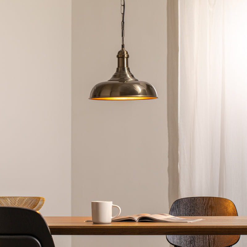 Hängeleuchte Berceste 225-S LED Pendelleuchte Lampe dimmbar gold Ø32cm - 8681875546941