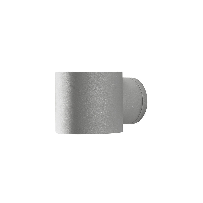 Konstsmide Außenwandleuchte Modena Round grau Gartenlampe Leuchte IP44 25W - 7318307342307