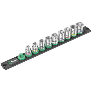 B-Ware Wera Steckschlüsselsatz Set 3/8 Zoll Magnetleiste 9-tlg 05005430001 SIEHE TEXT