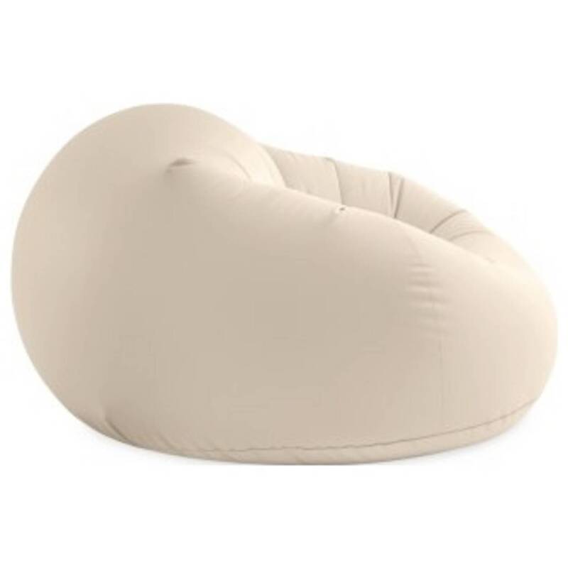 Intex Sessel Stuhl aufblasbar Sitzmöbel Beige Innen Beanless Bag Chair 137x74 cm - 6941057430690