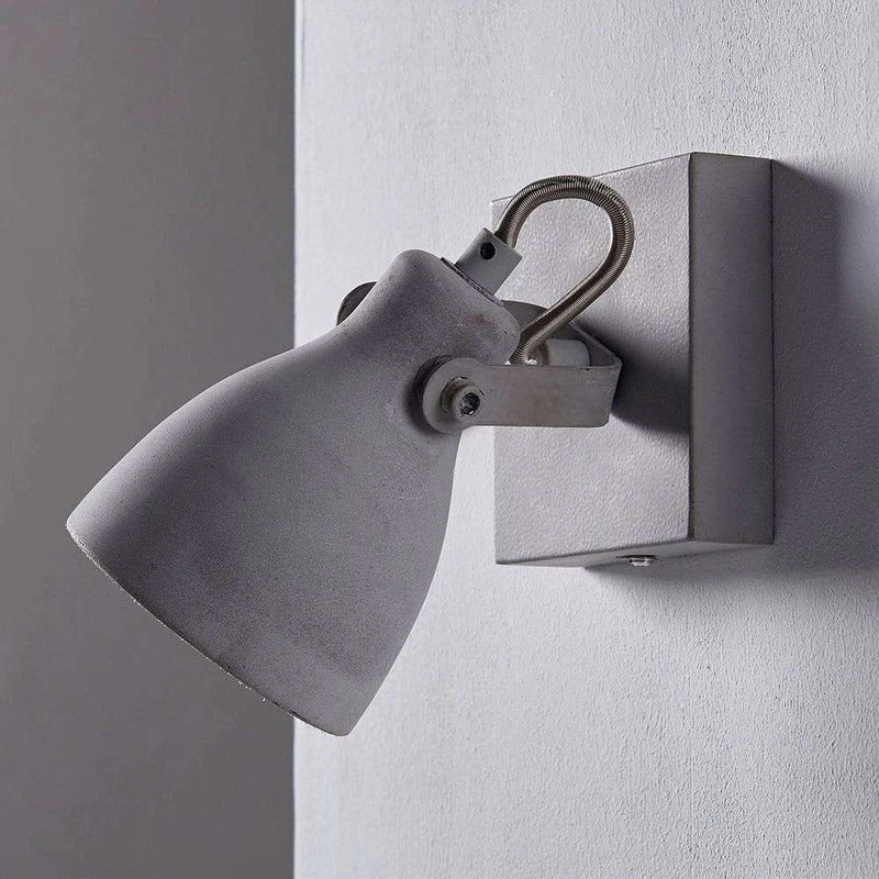 Lindby LED-Spot Kadiga Betonleuchte Wandleuchte Wandstrahler Wandlicht GU10 LED - 4251096514032