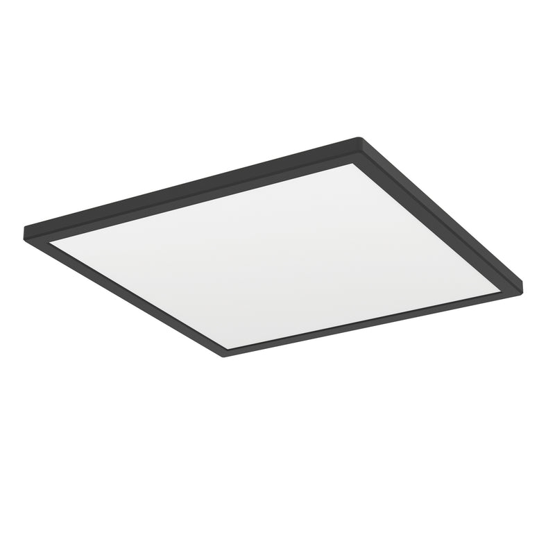 EGLO connect Deckenlampe Rovito-Z LED App dimmbar schwarz RGB CCT 39x39cm IP44 - 9008606329748