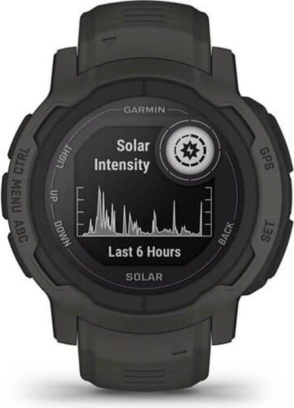 Garmin Sportuhr Smartwatch Instinct 2S Solar GPS Fitness Uhr 40 mm Grau Onesize - 0753759278700