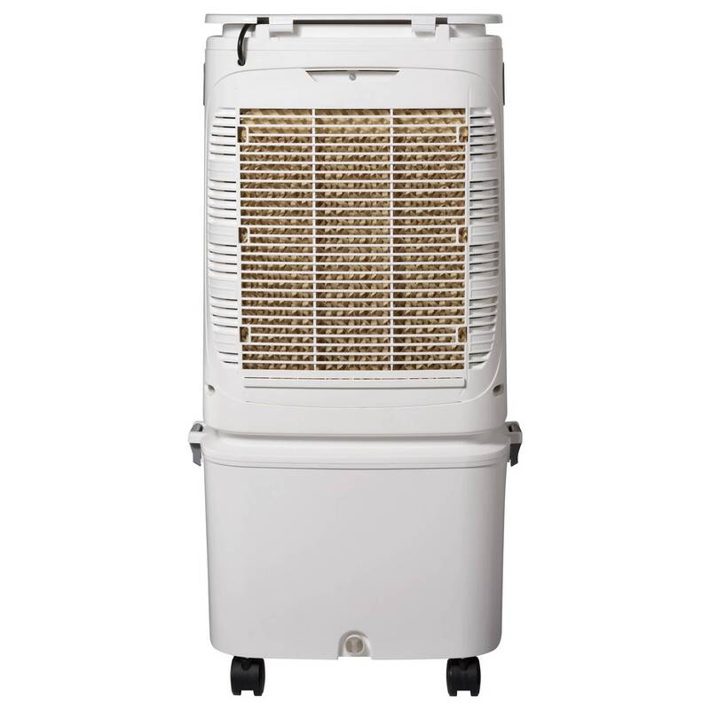 Sygonix Luftkühler 80W Klimagerät Ventilator mit Fernbedienung Timer Weiß Kühler - 4064161489520