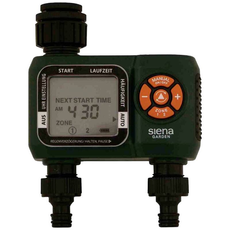 Siena Garden Bewässerungscomputer L77450 WT2200 Gartenbewässerung 1-360min 353g - 4055938420266