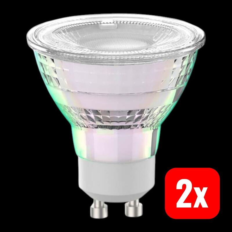 Arcchio LED Leuchtmittel GU10 PAR16 2,5W klar warmweiß 450lm 2700K Glühbirne - 4251911767896