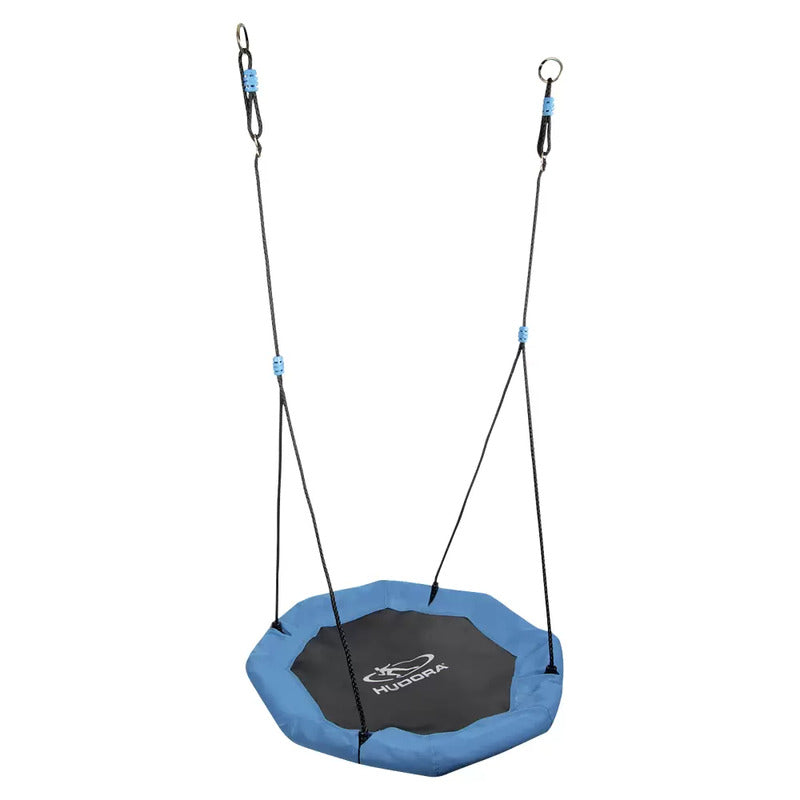 Hudora Nestschaukel Schaukel Achteck Nest Oktagon Gewebe Stahlrohrrahmen 90 cm - 4005998857823