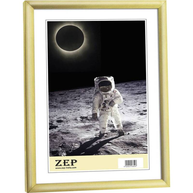 ZEP Bilderrahmen Wechselrahmen Rahmen DIN A4 Gold Kunststoff Bilder 4 STÜCK - 8020912040071