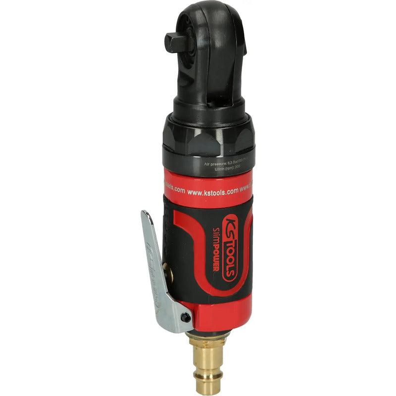 KS Tools Druckluft-Umschaltratsche 1/4" Außenvierkant 6.3 bar Werkzeug 300U/min - 4042146756331