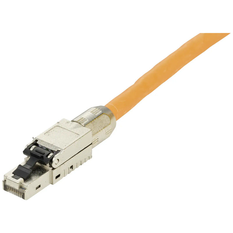 Renkforce Netzwerk Kabeltrommel RJ45 CAT 6a S/FTP 50m orange halogenfrei Etherne - 4064161233772