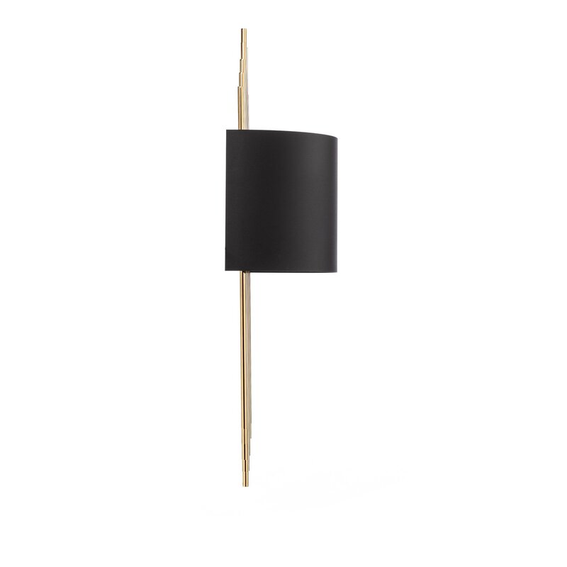 Glam HB Sybilla Wandlampe Wandleuchte Wandstrahler E27 Up & Downlight 1-flamm384 - 8681875584578